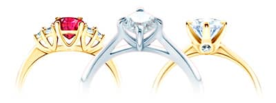 SAVICKI engagement rings